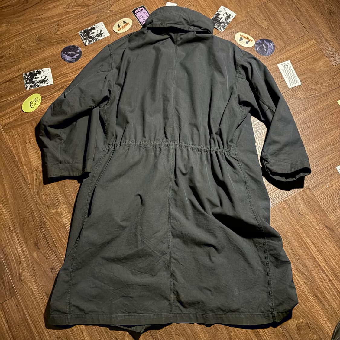 Calvin Klein Collection riri 밀리터리 워시드 파카 상품이미지4