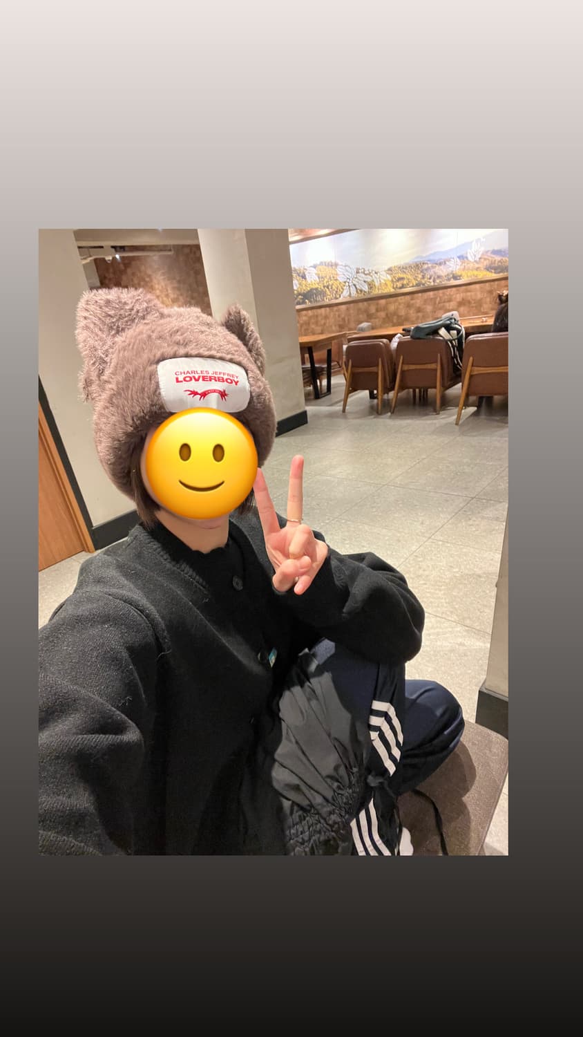 찰스제프리러버보이 24FW 플러피 청키 이어 비니 (착샷 O) 상품이미지3