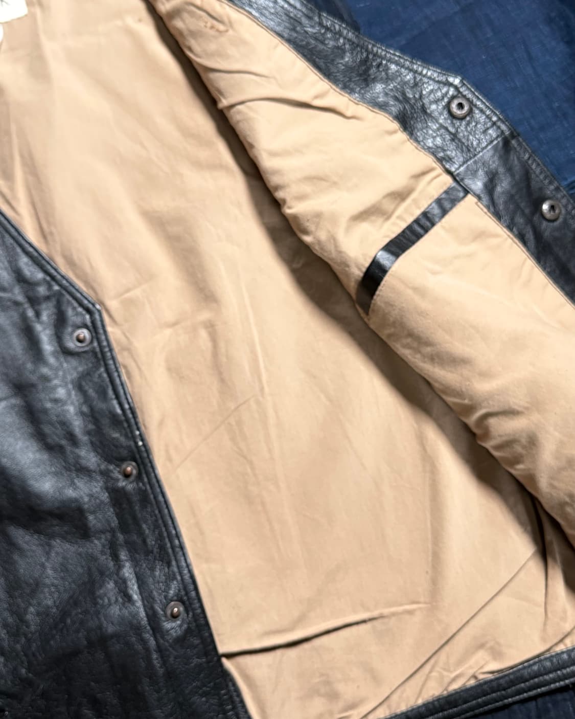 90-00‘s 크리플 크릭 레더 웨스턴 베스트 XL 상품이미지4