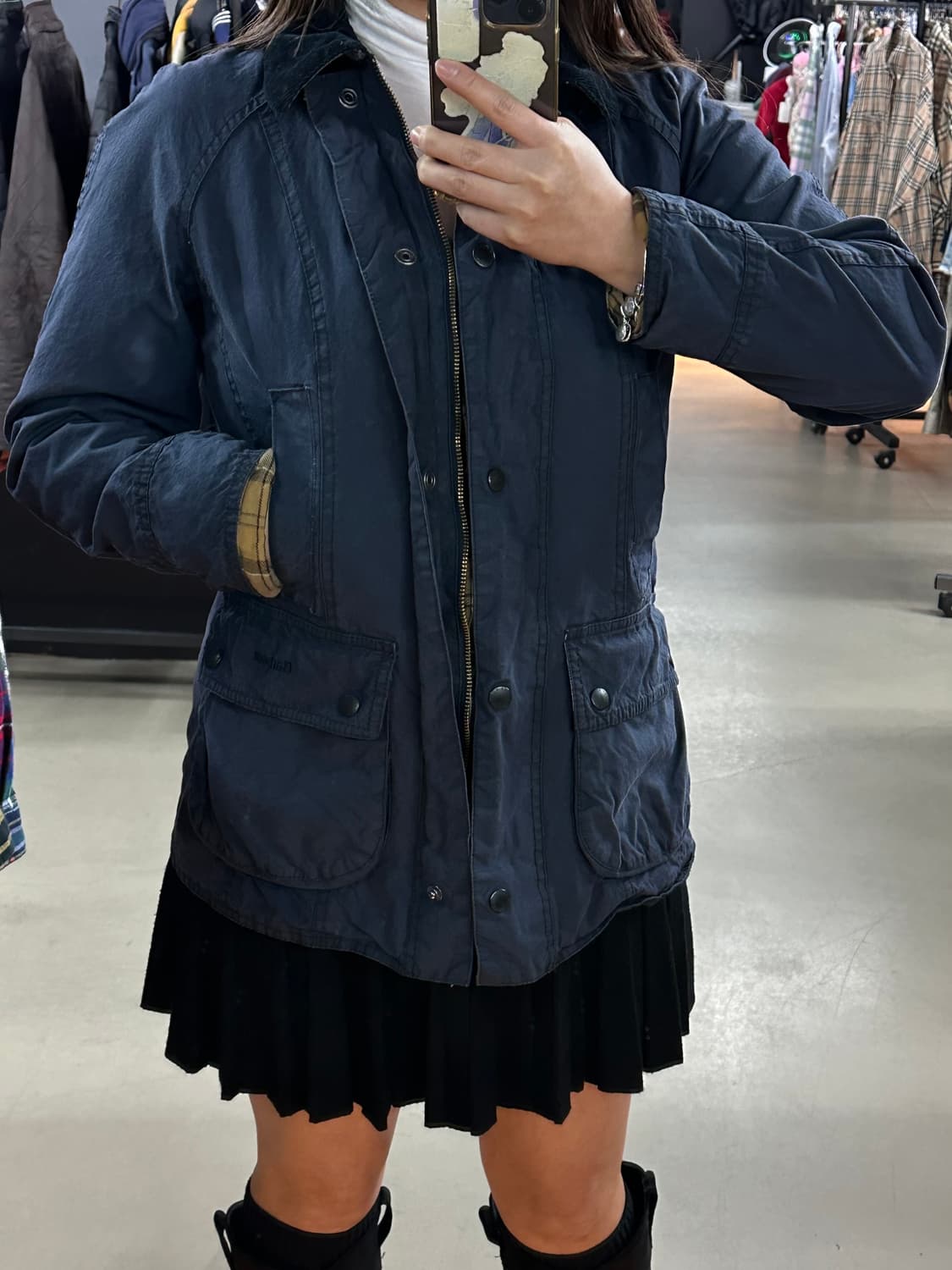 바버(Barbour) 비드넬왁스 자켓 상품이미지1