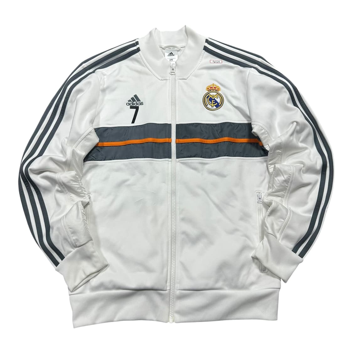 ✨ (바배) 아디다스 레알마드리드 7번 축구 화이트 트랙탑 져지  상품이미지1