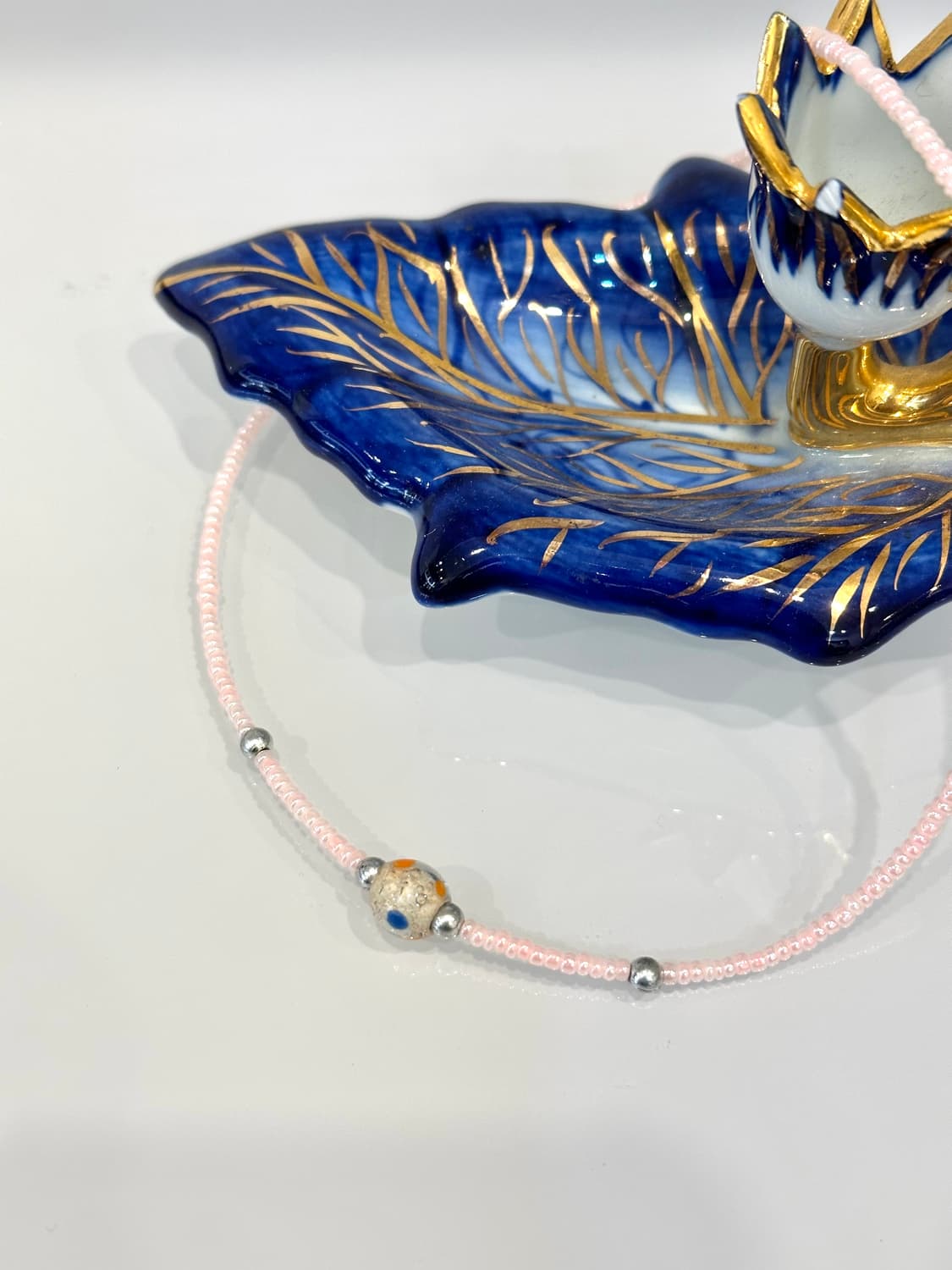 Pink beads necklace   상품이미지1