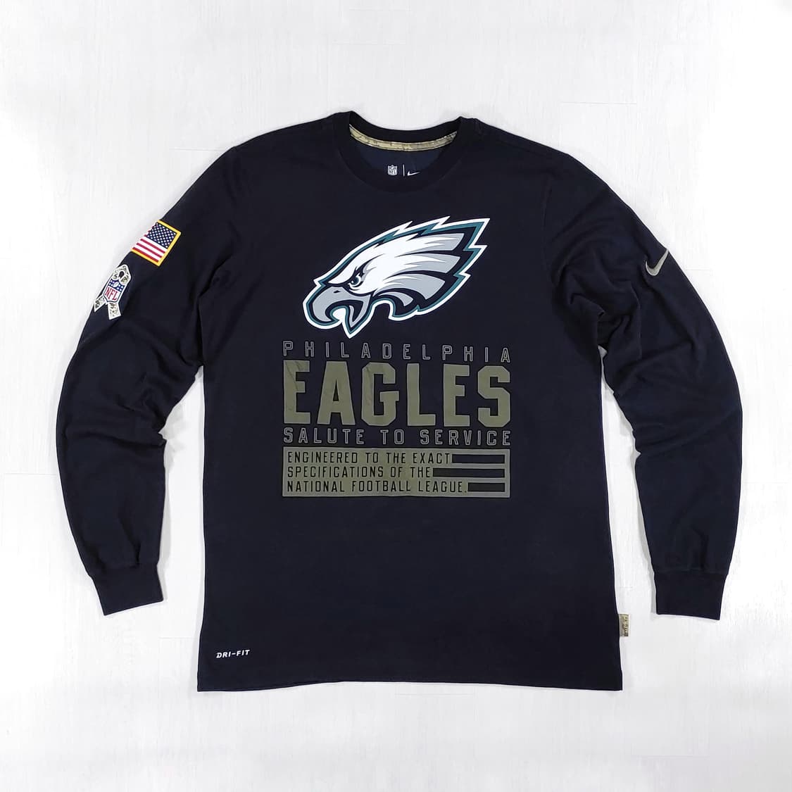나이키 NFL 필라델피아 이글스 긴팔 티셔츠 M 상품이미지1
