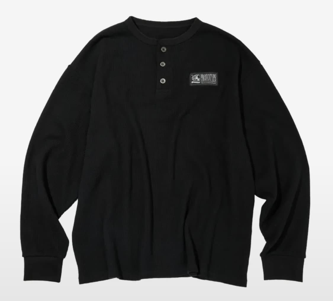 ETCE 프로토타입 헨리넥 블랙 (S 사이즈) 상품이미지1