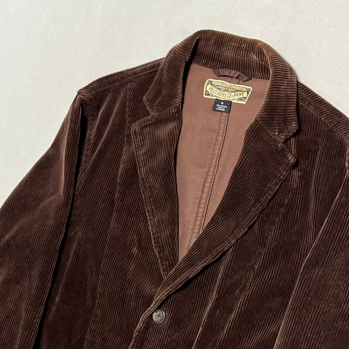 M 폴로랄프로렌 진스 브라운 코듀로이 블레이져 상품이미지1