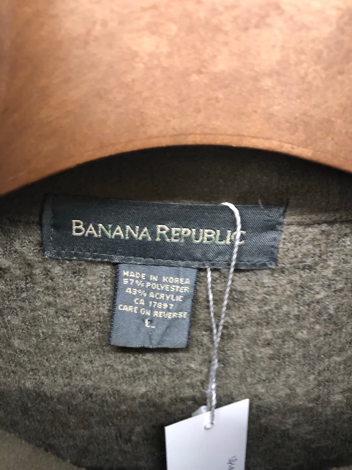 바나나 리퍼블릭 플리스 하프 집업 상품이미지4