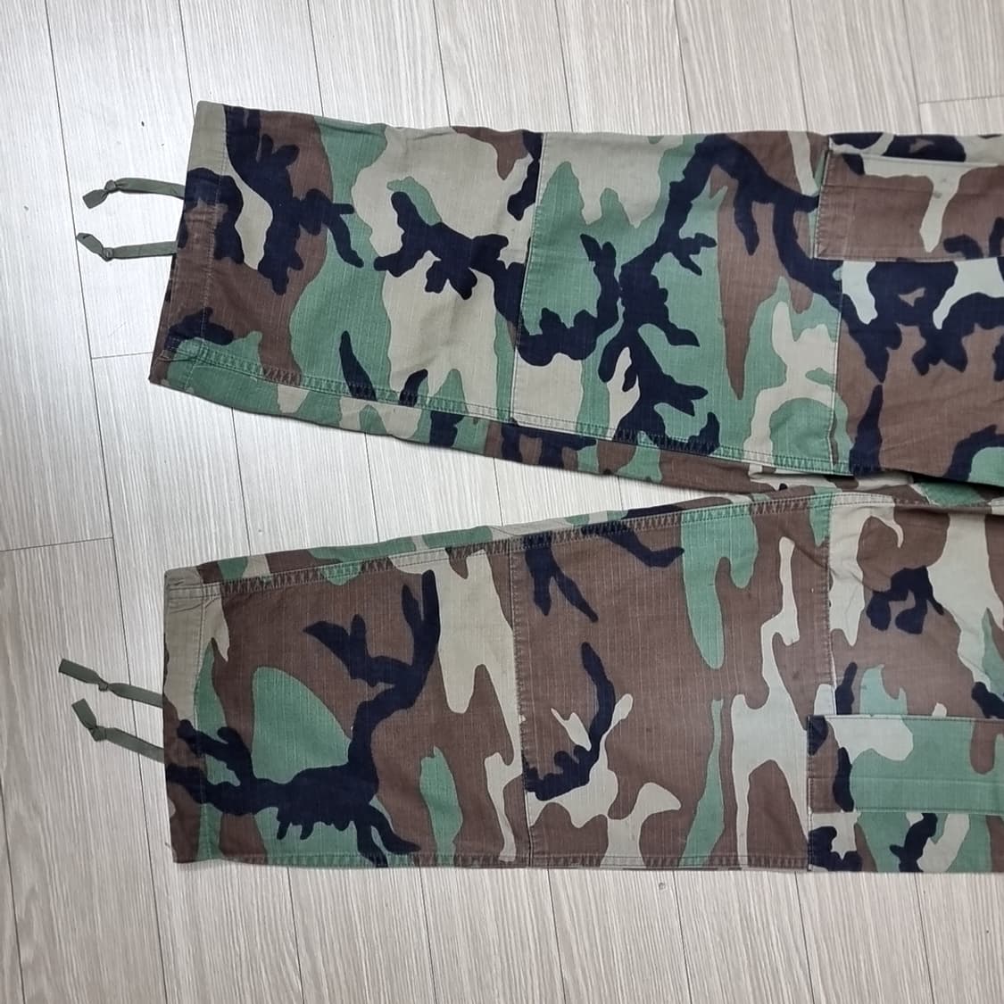 미군 우드랜드 카모 밀리터리 카고 바지(라지숏) 상품이미지2