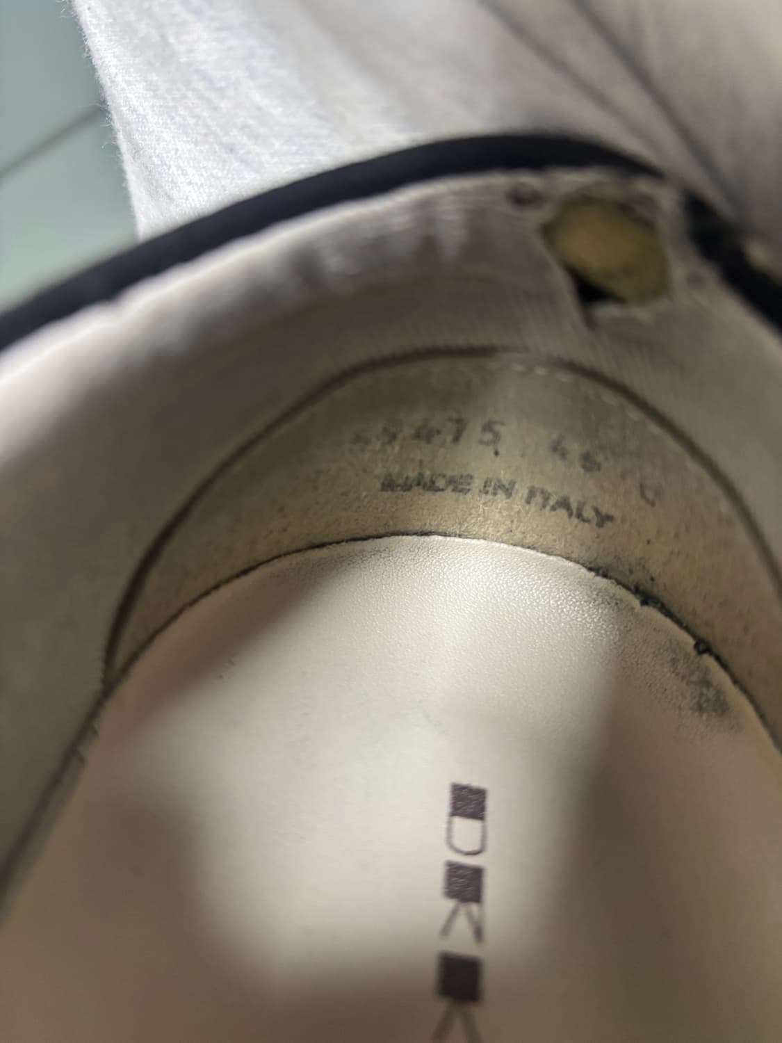 300) 릭오웬스 반스 캔버스 스니커즈 상품이미지6