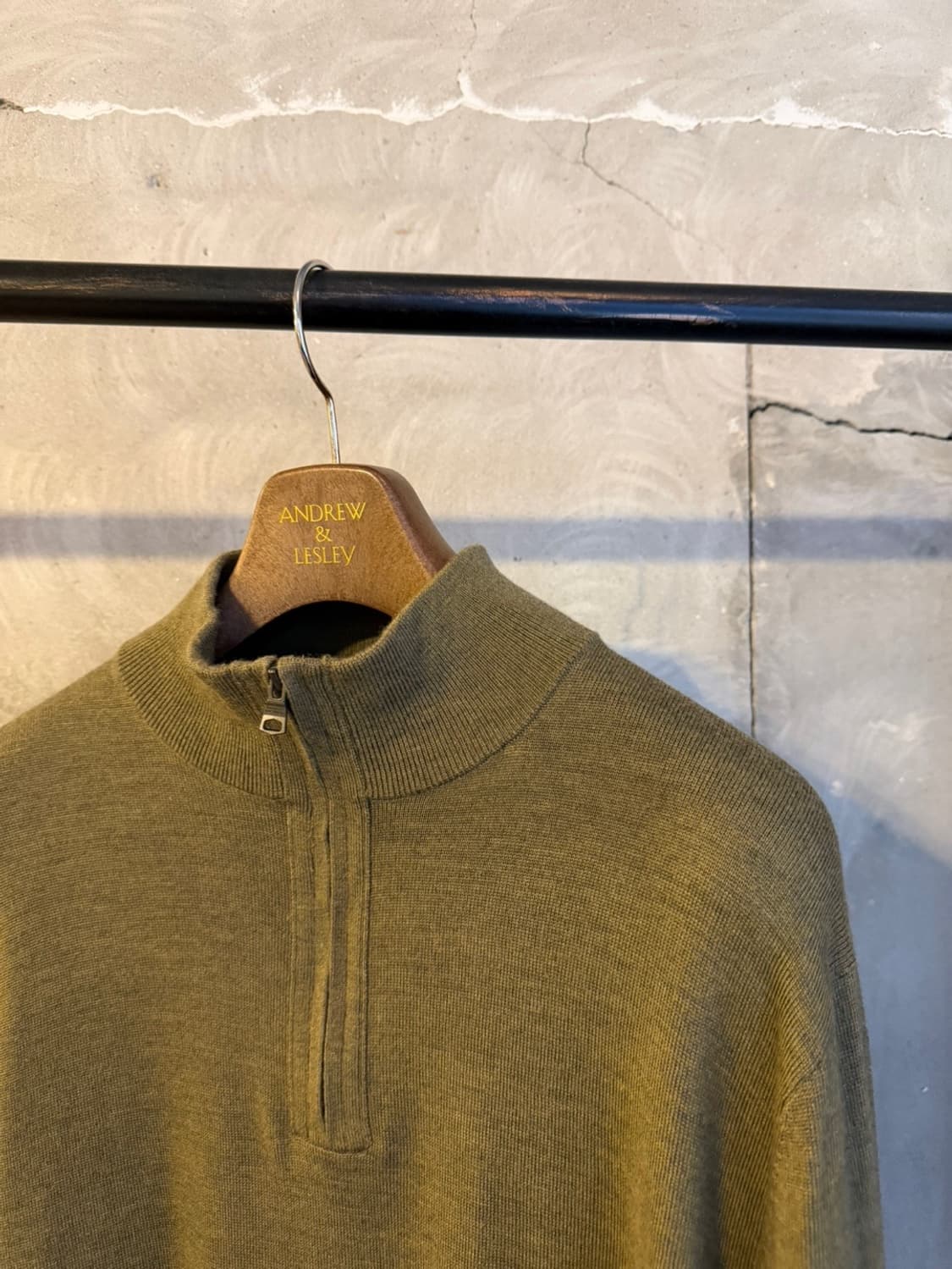 바나나 리퍼블릭 짚업 니트 100 상품이미지6