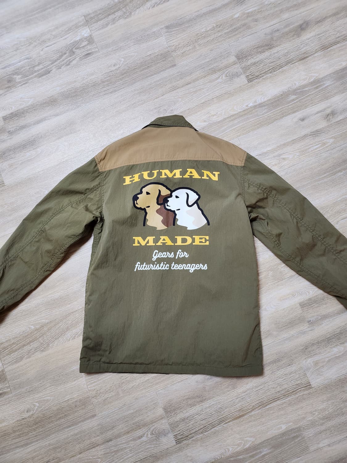 휴먼메이드 헌팅 자켓 올리브 드랩 상품이미지1