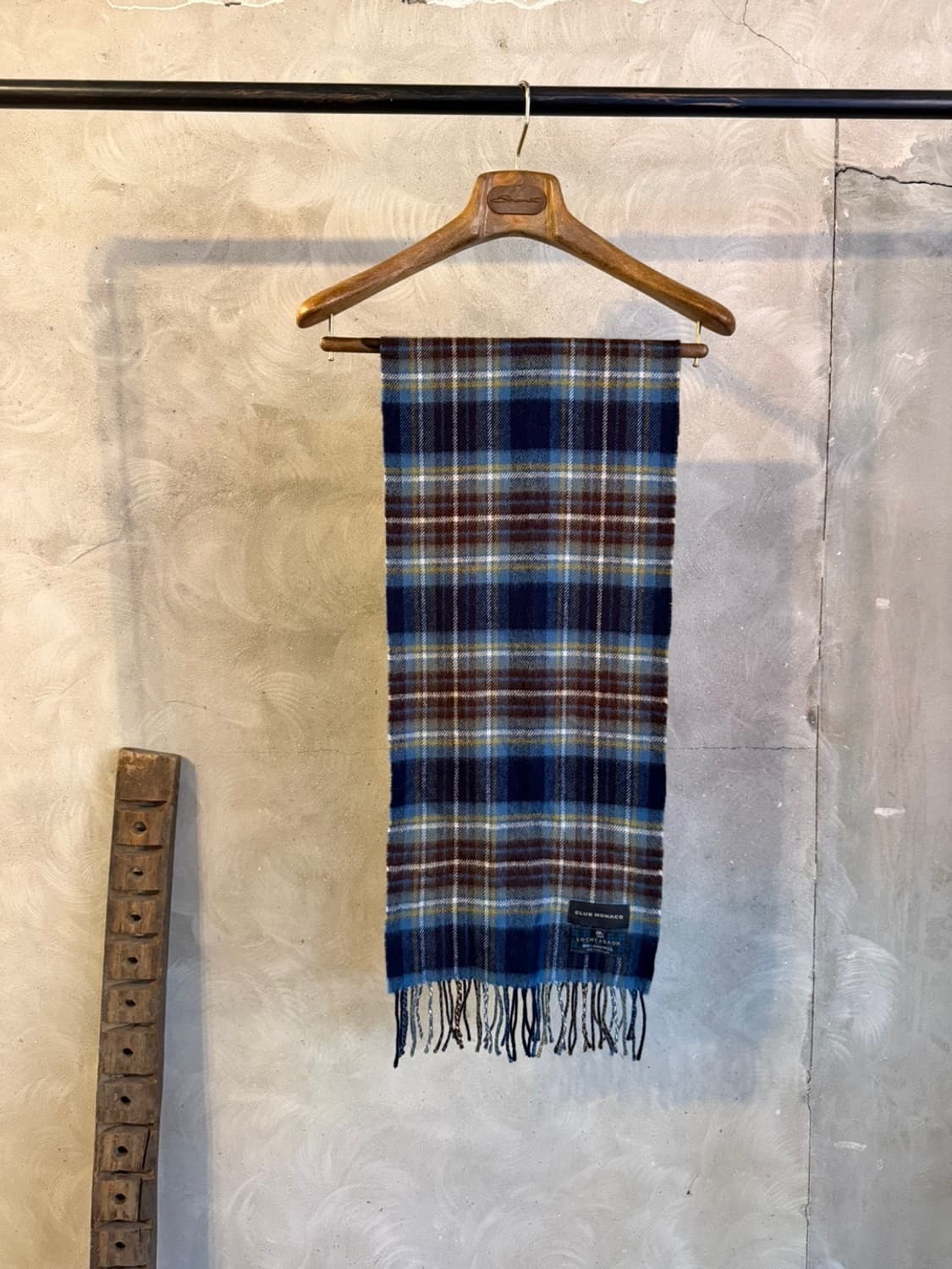 LOCHARRON X 클럽모나코 램스울 머플러 상품이미지5