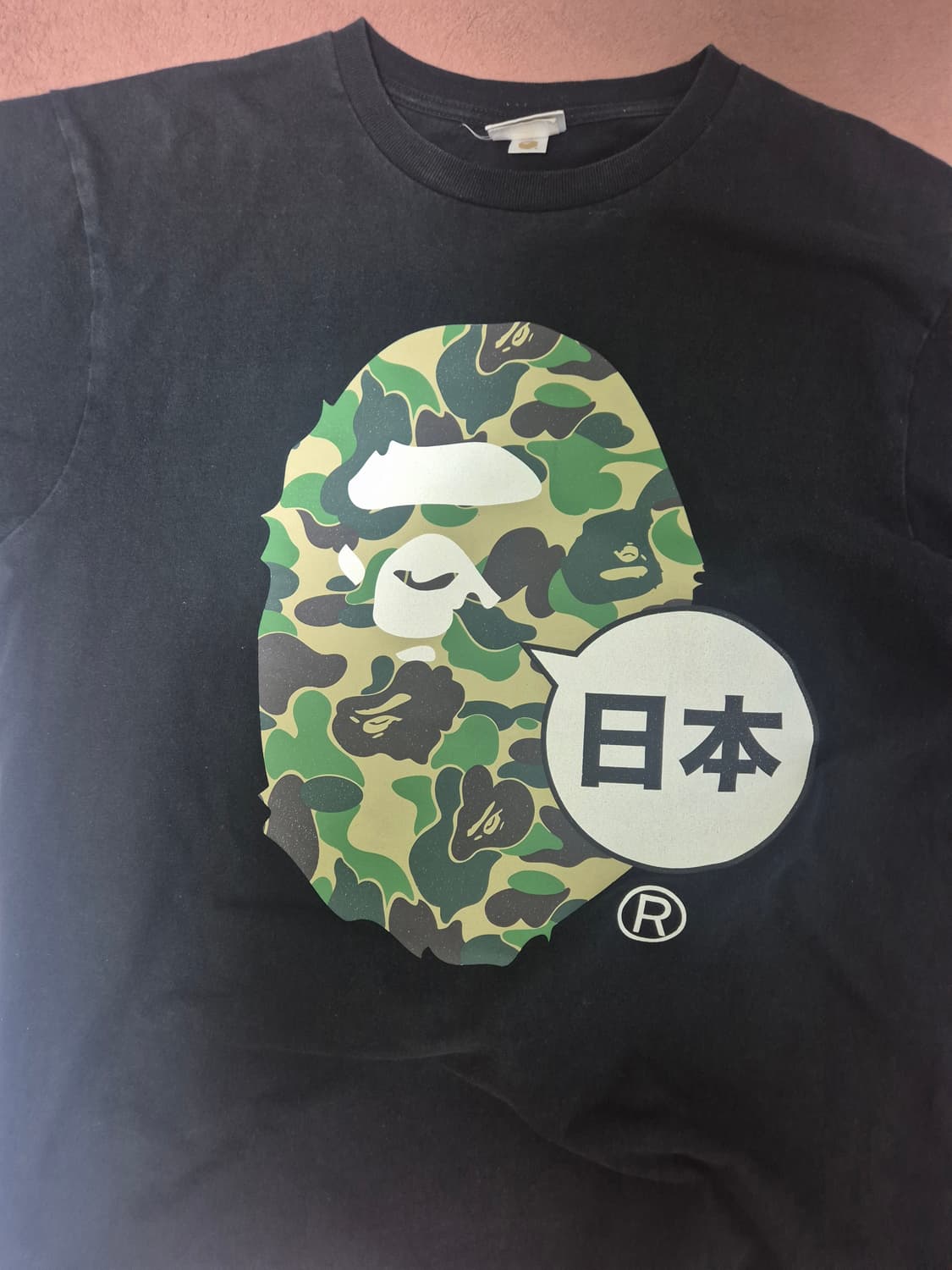 베이프 bape 빅사루 일본 반팔 XL 상품이미지4