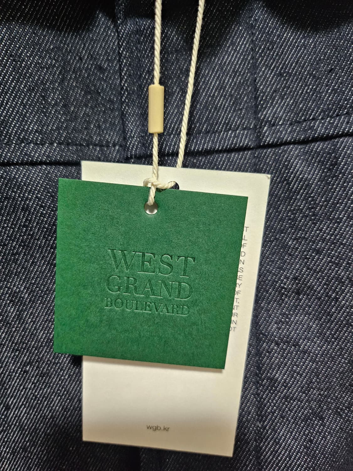 WEST GRAND BOULEVARD 데님 트러커 자켓 L 상품이미지4