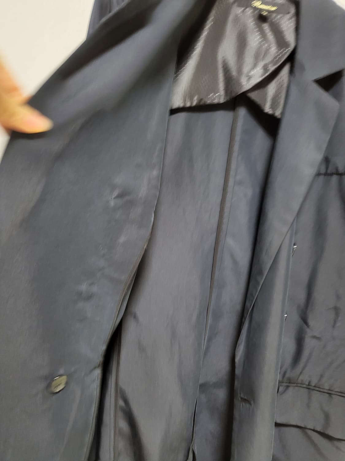 Flammeum 일본브랜드 실키한 오버사이즈 자켓 상품이미지8