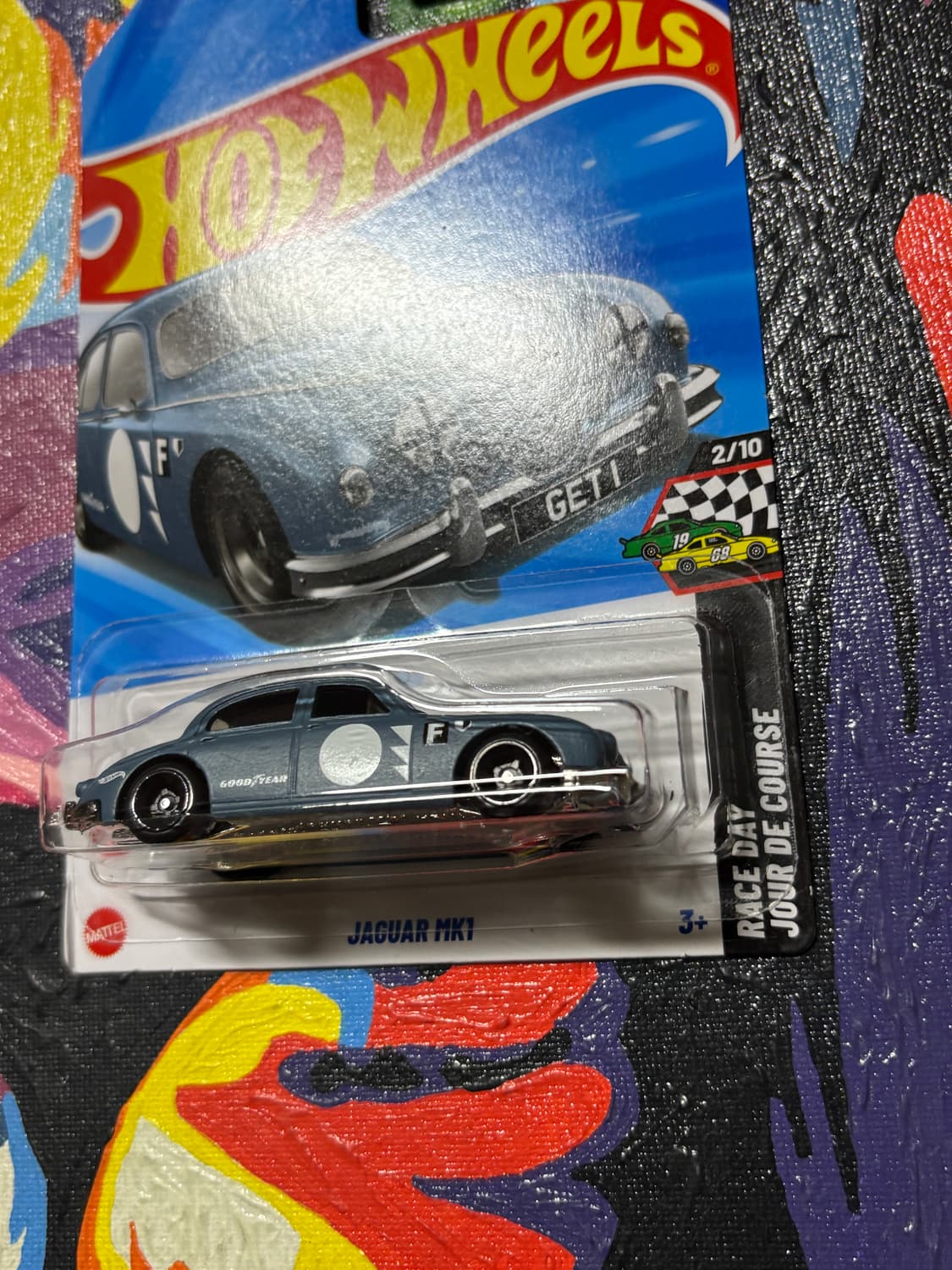 미개봉) 재규어 mk1 다이캐스트 핫휠 인테리어 소품 상품이미지3