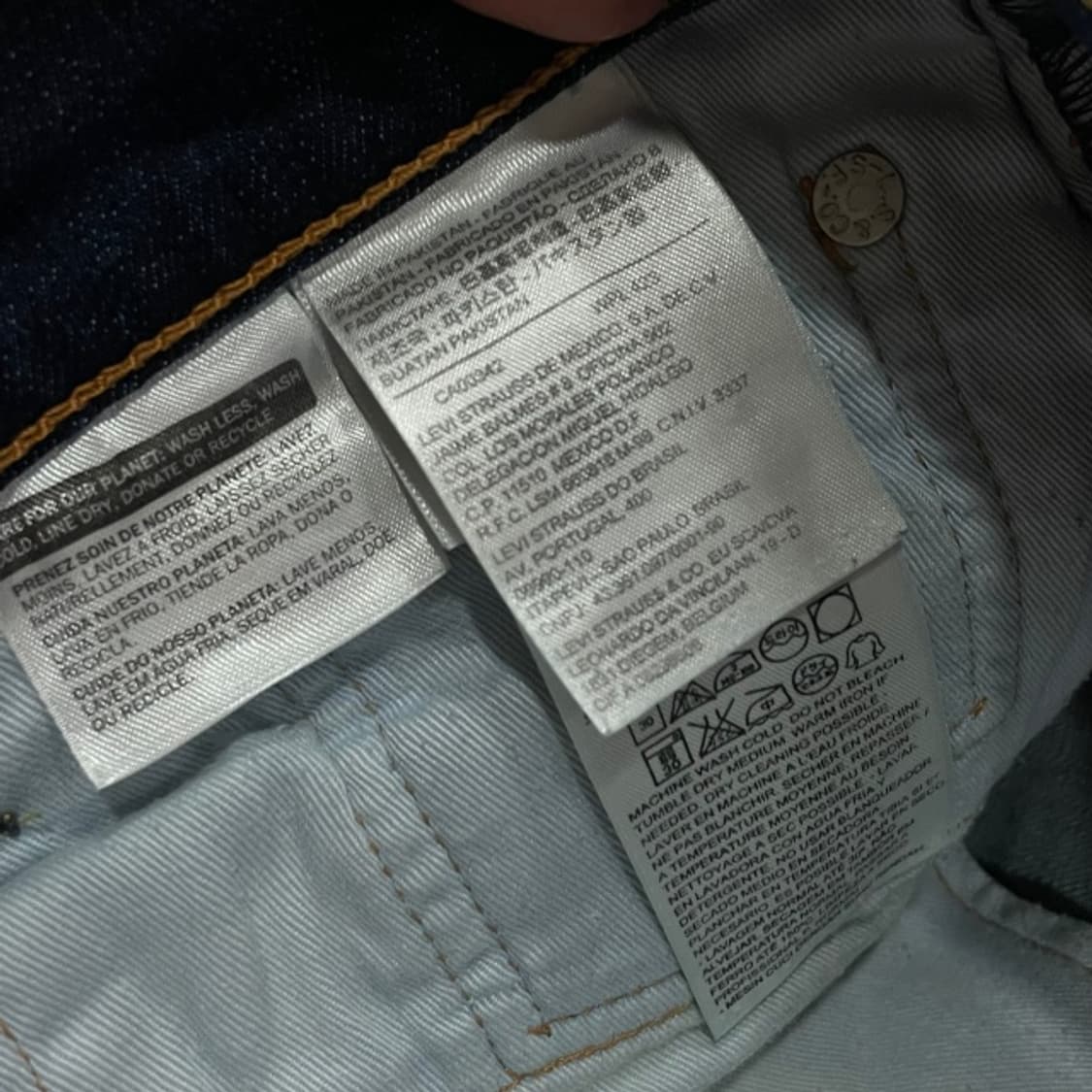 32 리바이스 513 청바지  상품이미지3