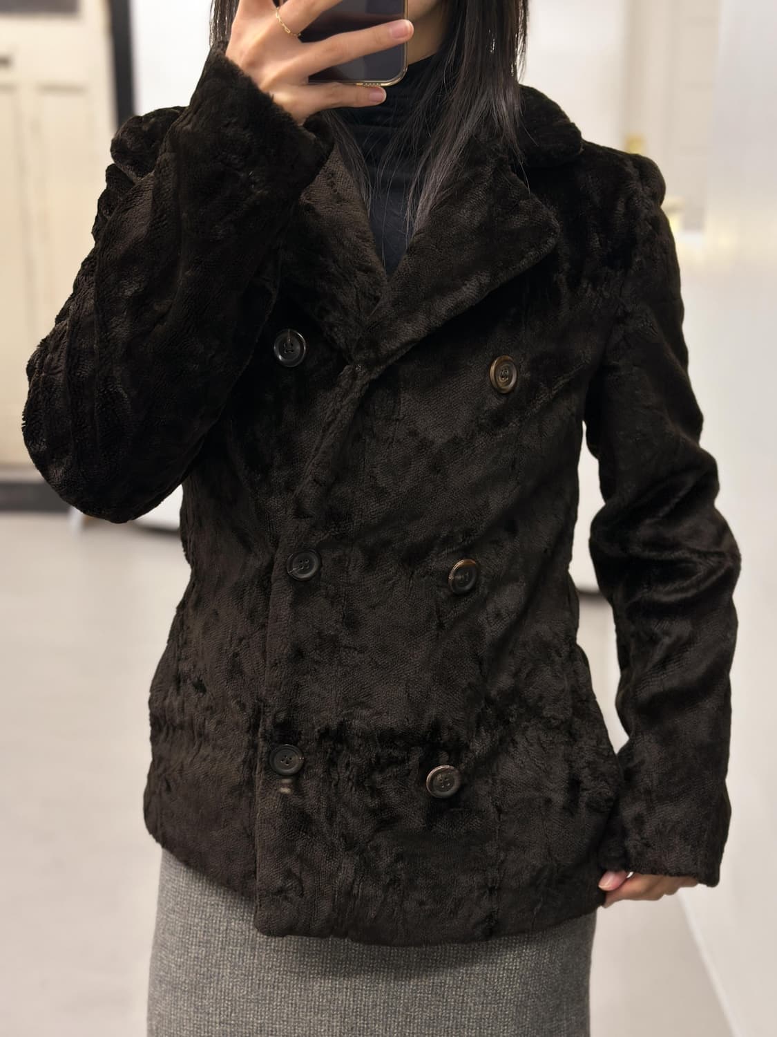 막스마라 퍼 자켓 상품이미지4