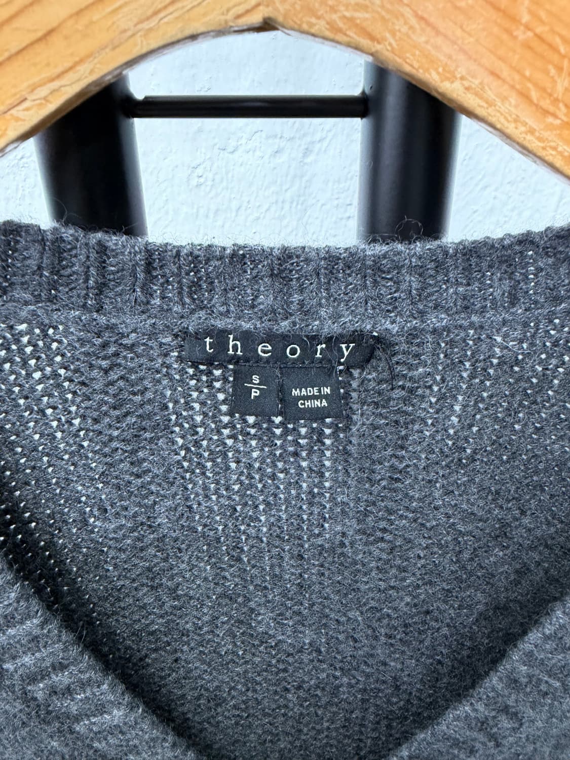 정품) Theory 띠어리 캐시미어100 롱니트 S 상품이미지5