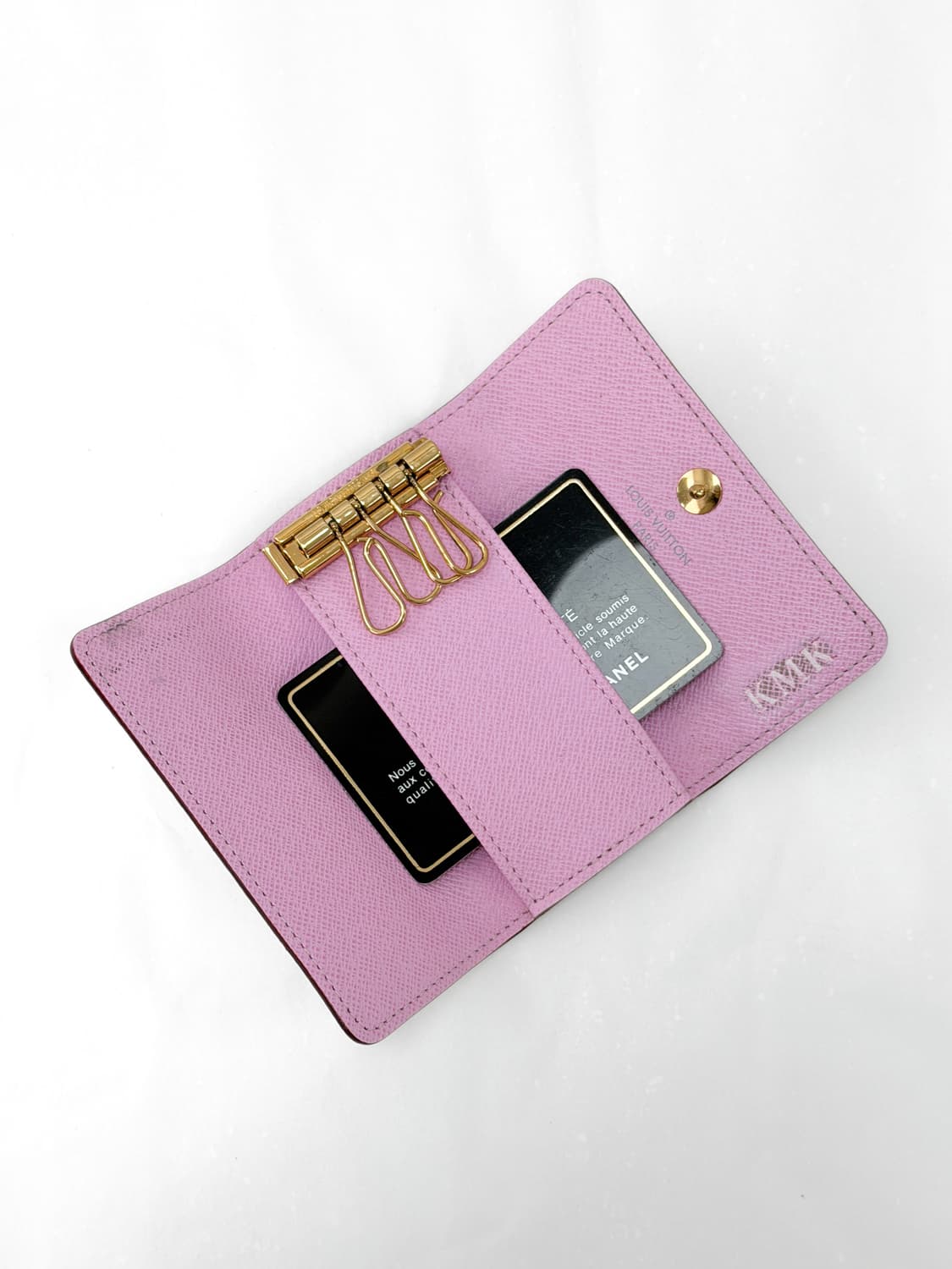 루이비통 모노그램 멀티컬러 화이트 뮤를 4 키 케이스 상품이미지6