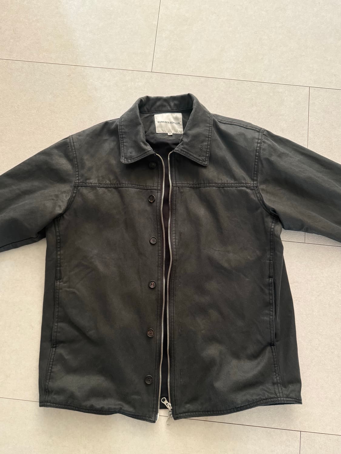 Surface edition button shirt jacket 상품이미지4