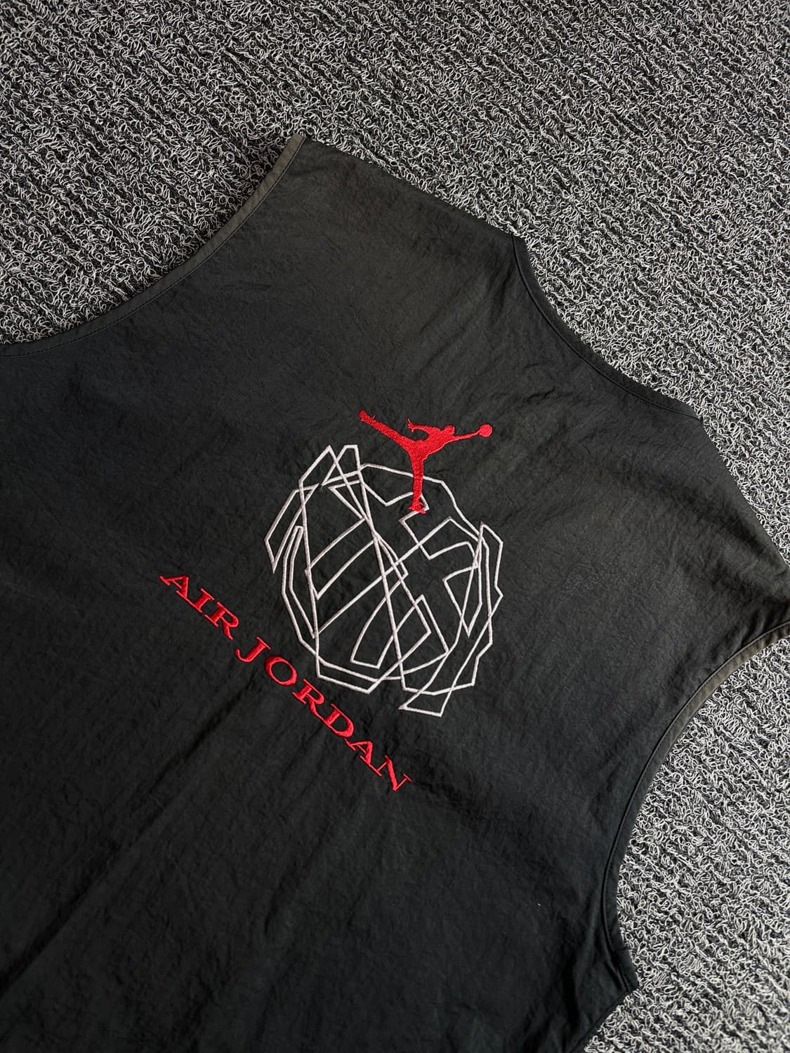 90s 나이키 에어조던 점프맨 빅로고 리버시블 베스트 3962 상품이미지6