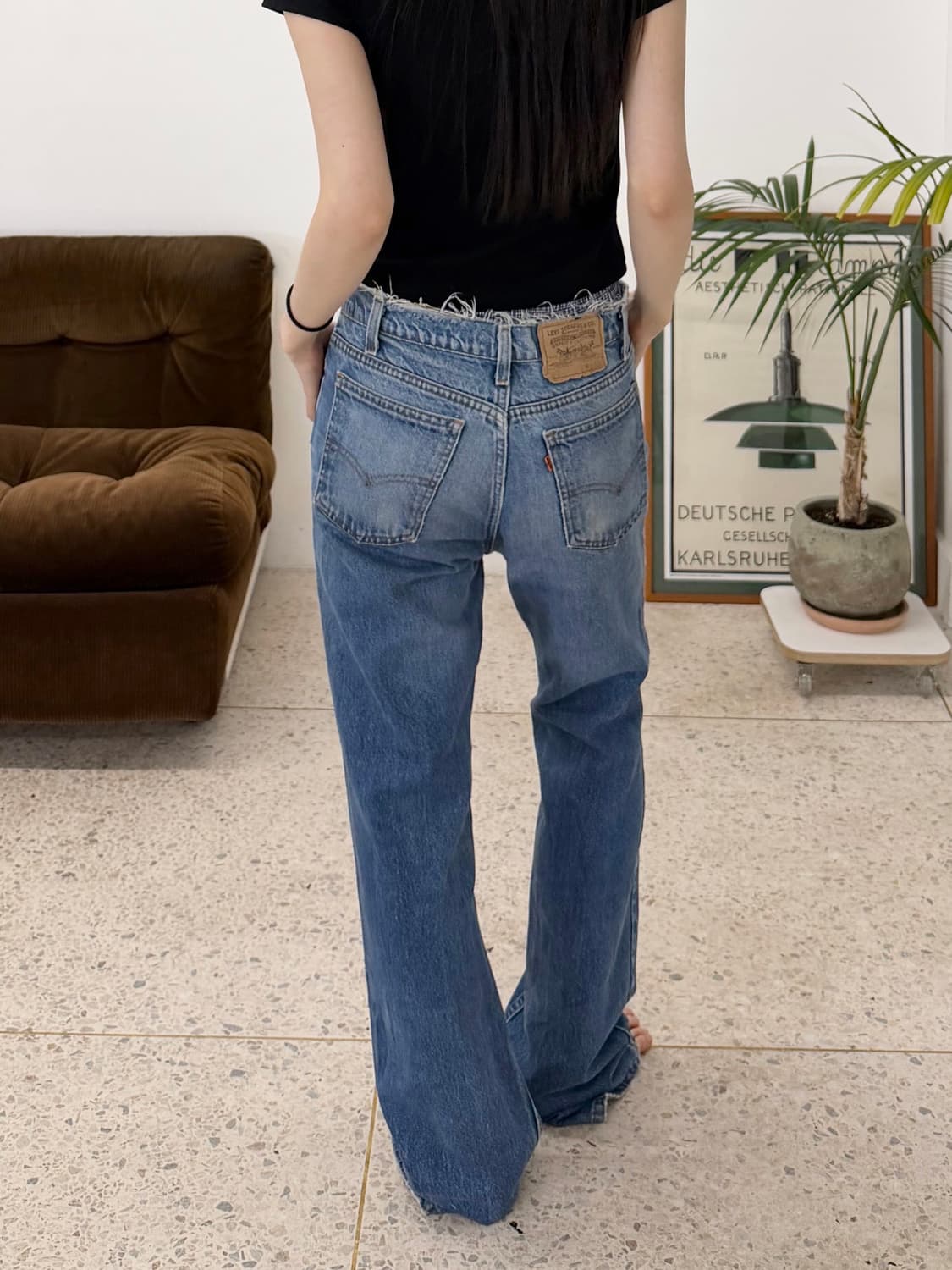 90‘s MADE IN USA 🇺🇸 리바이스 517 부츠컷 오렌지탭 상품이미지6