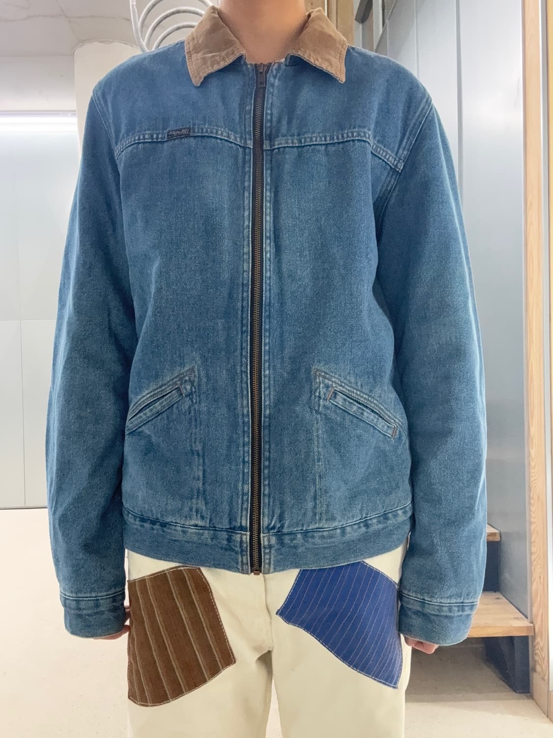 Wrangler 랭글러 쉐르파 코듀로이 트러커 자켓 상품이미지5