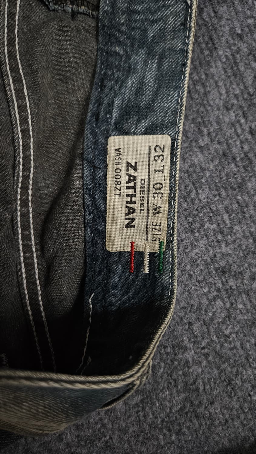 디젤 자탄 빈티지 워싱 팬츠 W30 L32(급처) 상품이미지6