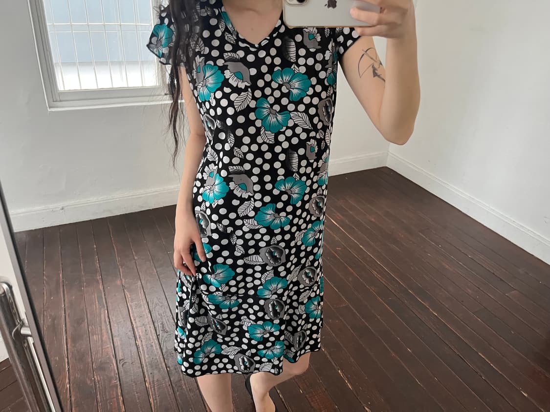 도트 드레스 상품이미지2