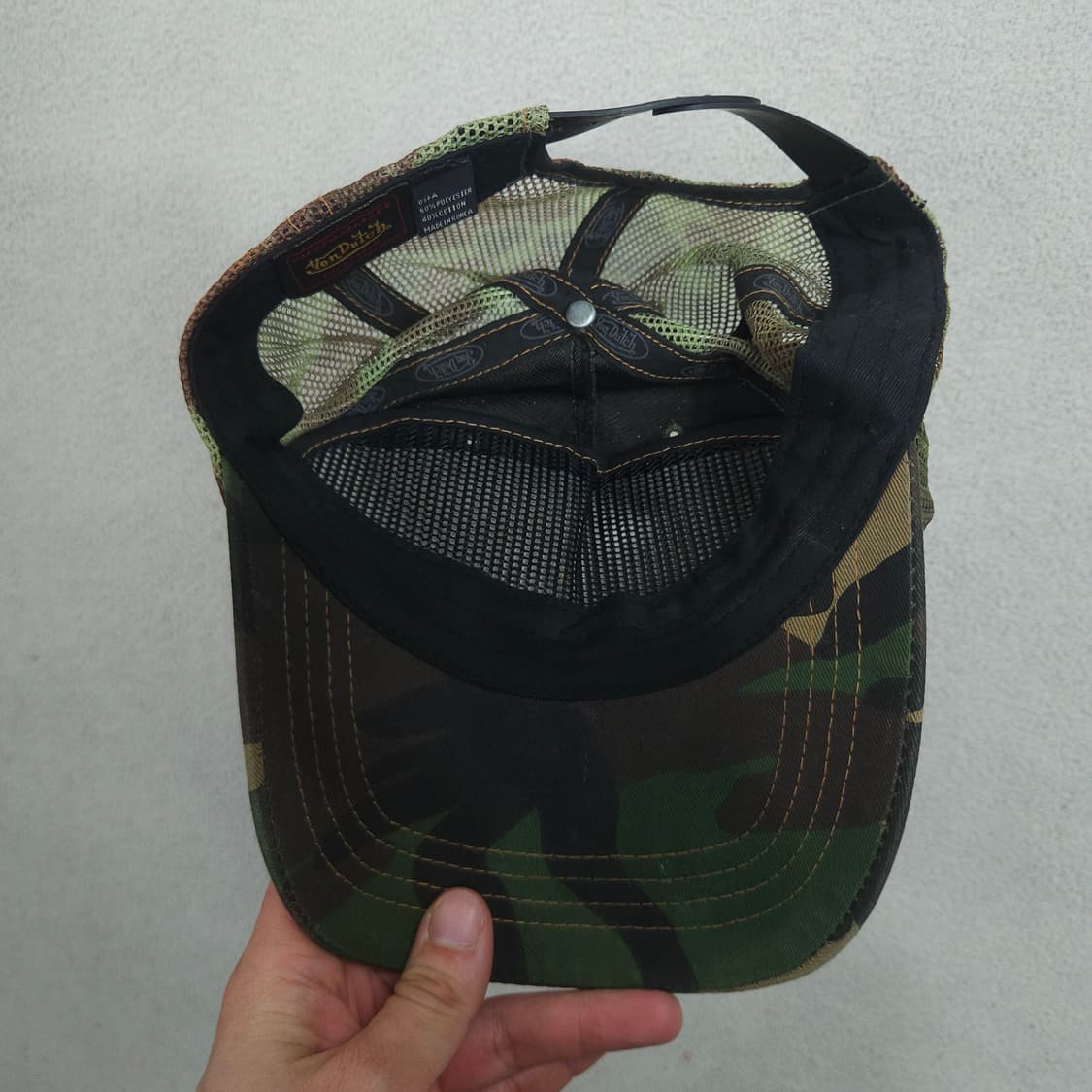 본더치 카모 메쉬캡 상품이미지5