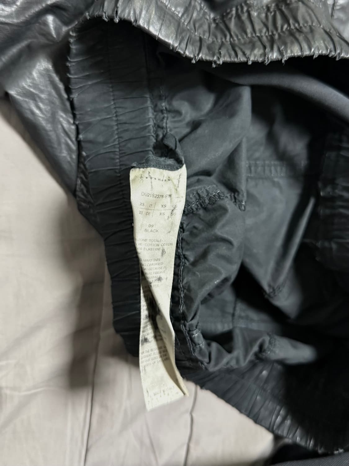 릭오웬스 태권도 팬츠 PW XS 상품이미지3