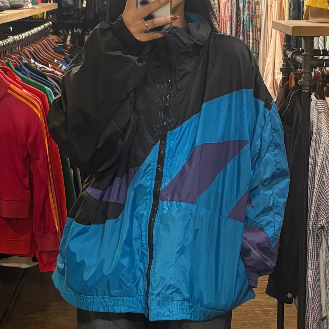 [HI] Nike 바람막이 블랙 배색 상품이미지2
