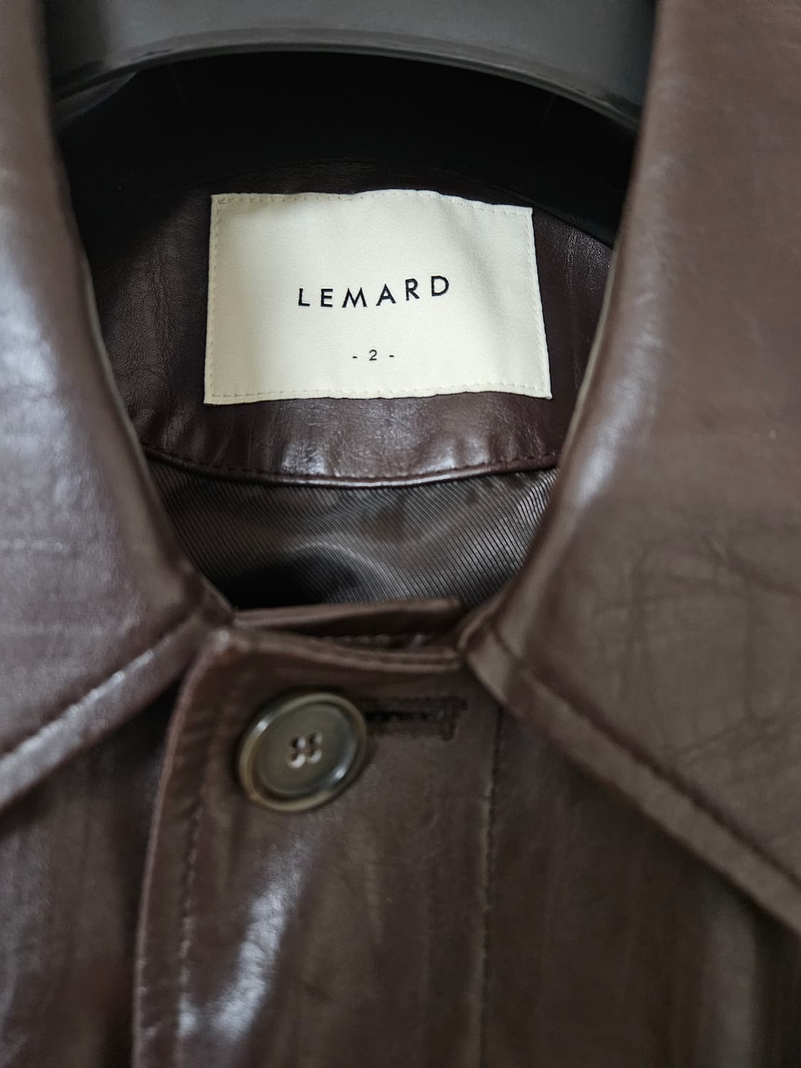 [2] 르마드 비건 레더 자켓 상품이미지10