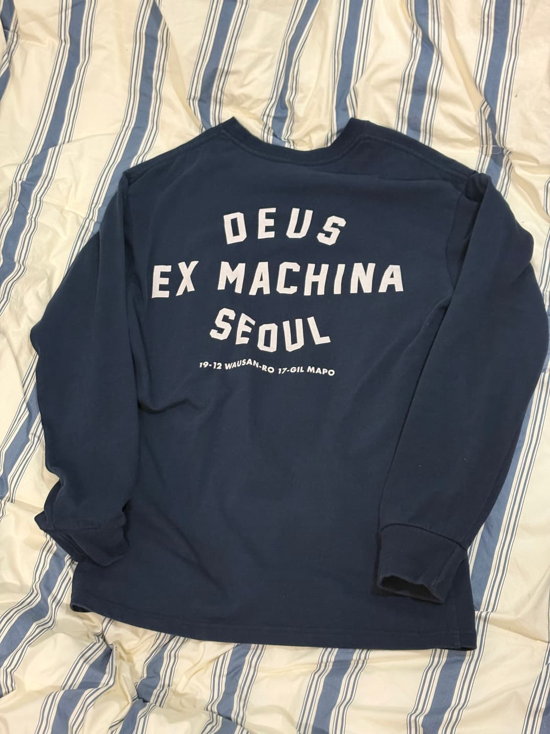 데우스 엑스 마키나 롱슬리브 네이비 M 상품이미지1