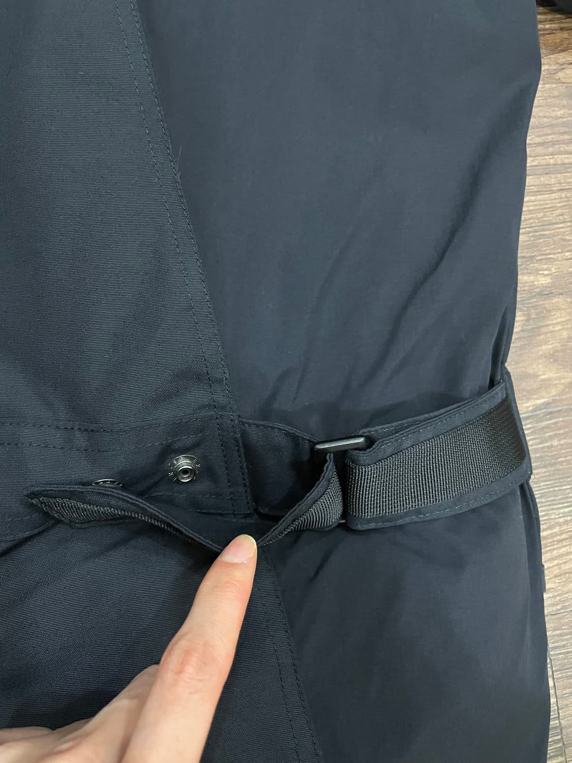 노스페이스 하이벤트 구스다운 패딩 파카 블랙 상품이미지10