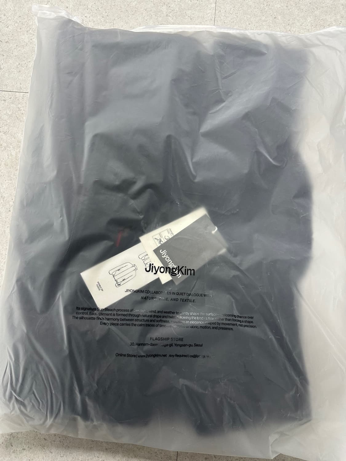 Kolon x jiyong kim 레이어드 플리스 자켓 상품이미지2