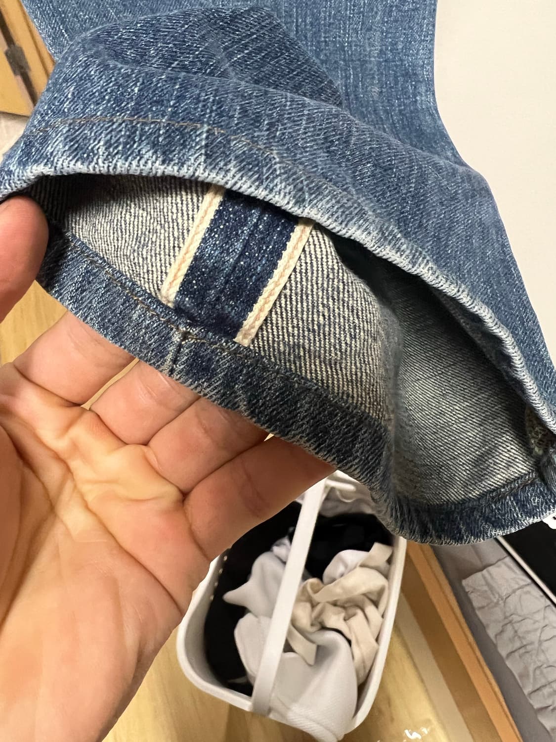 에드윈 505 셀비지 데님팬츠 상품이미지4