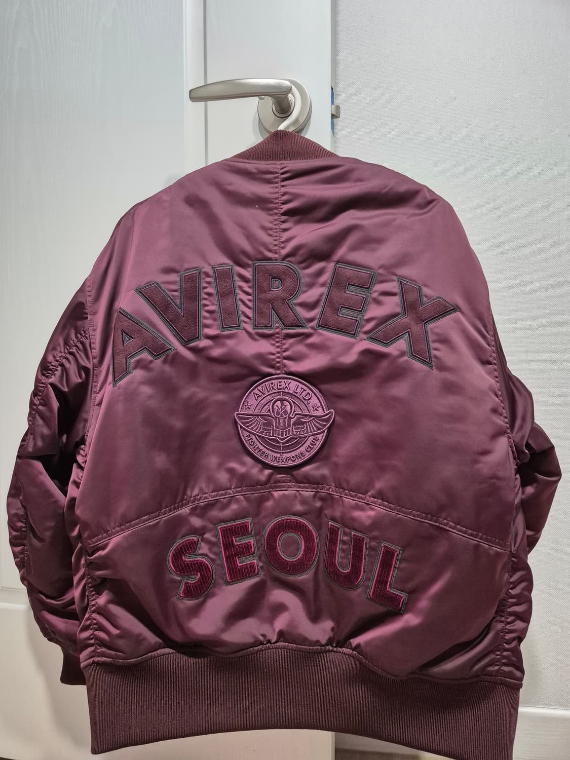 아비렉스x커스텀 멜로우 봄버 자켓 상품이미지4