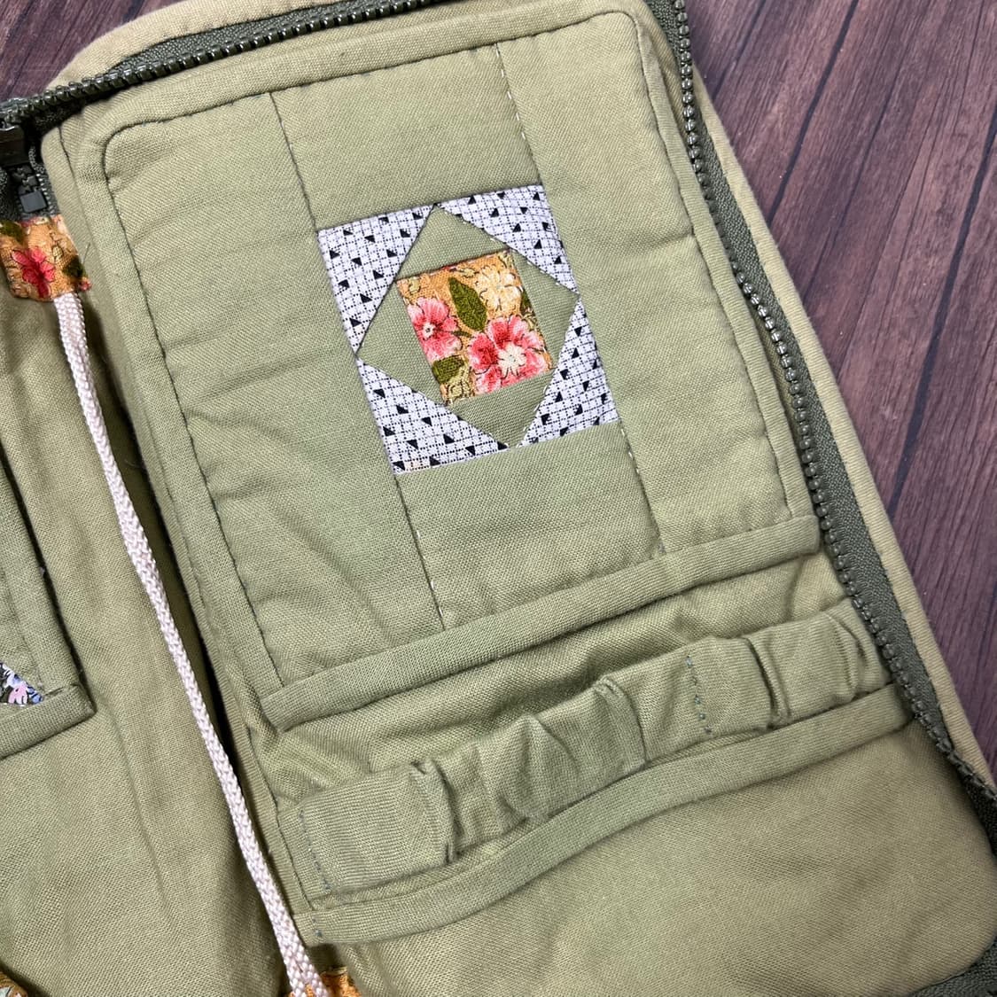 [JPN] 재팬 핸드메이드 퀼팅 바느질 케이스 상품이미지4