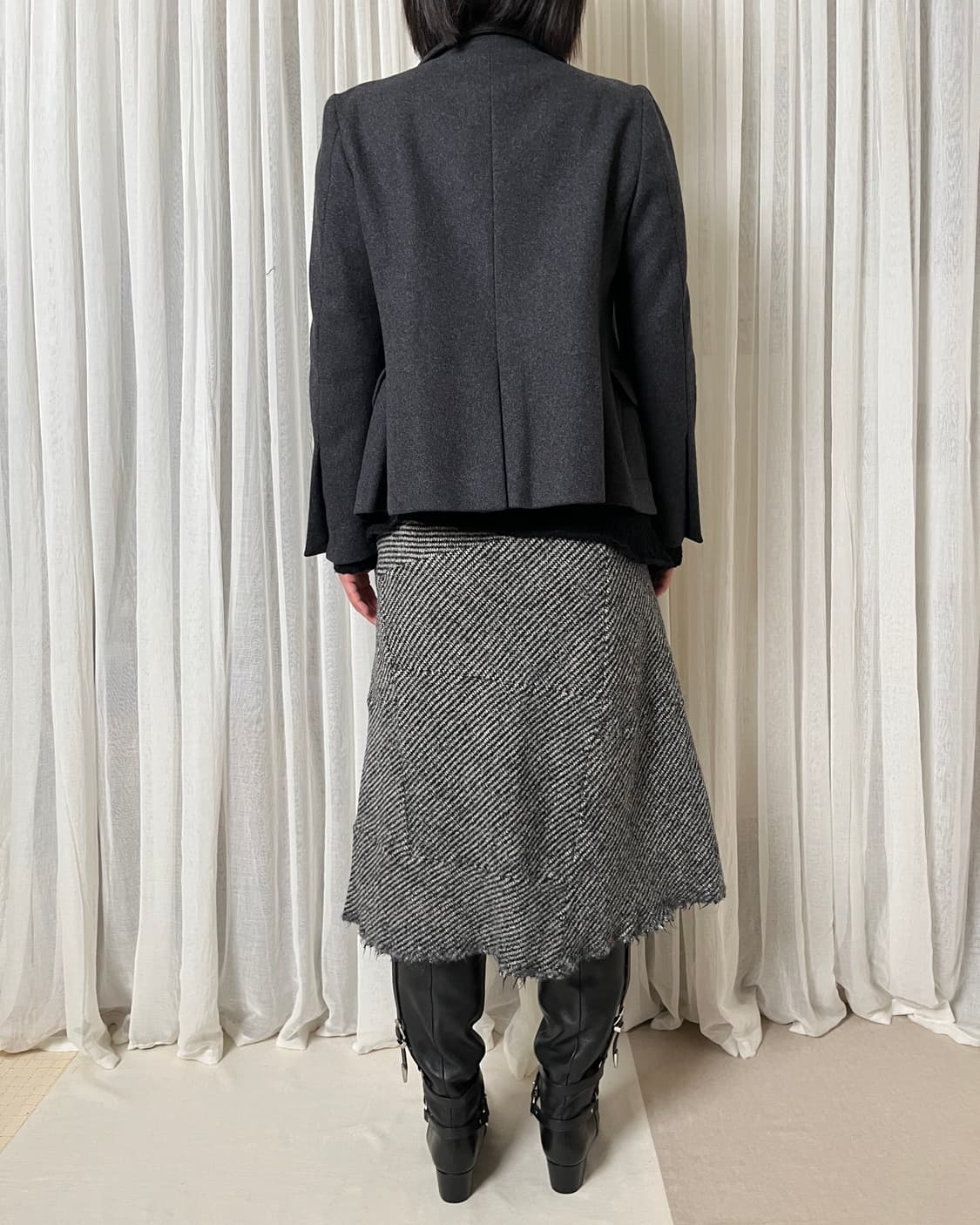 마르니 더블 브레스티드 숏 자켓 marni 울 자켓 상품이미지7