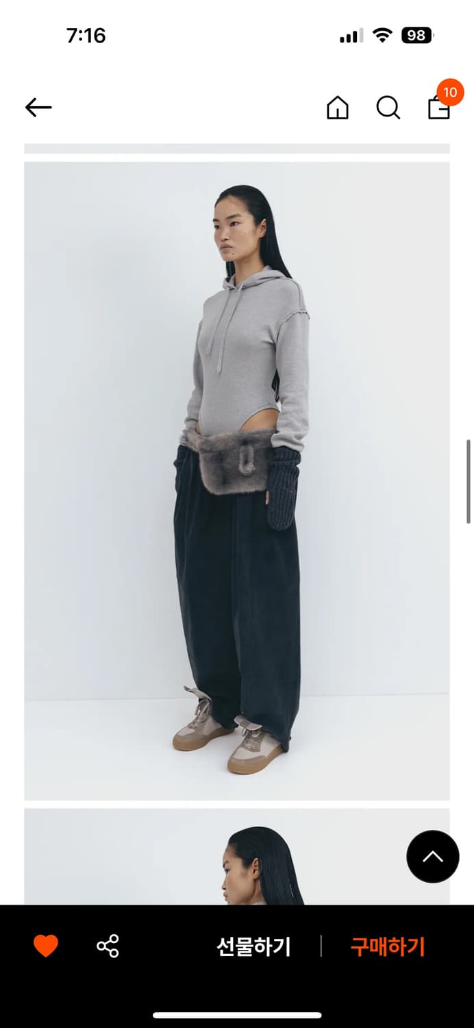 openyy hoodie suit gray S 상품이미지3