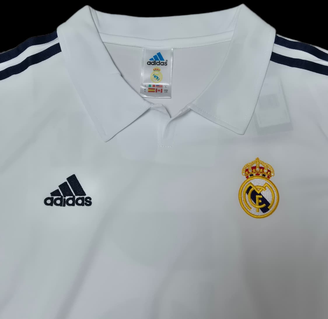 01-02 레알마드리드 홈 지네딘 지단 긴팔 유니폼 L사이즈 레플리카 상품이미지3