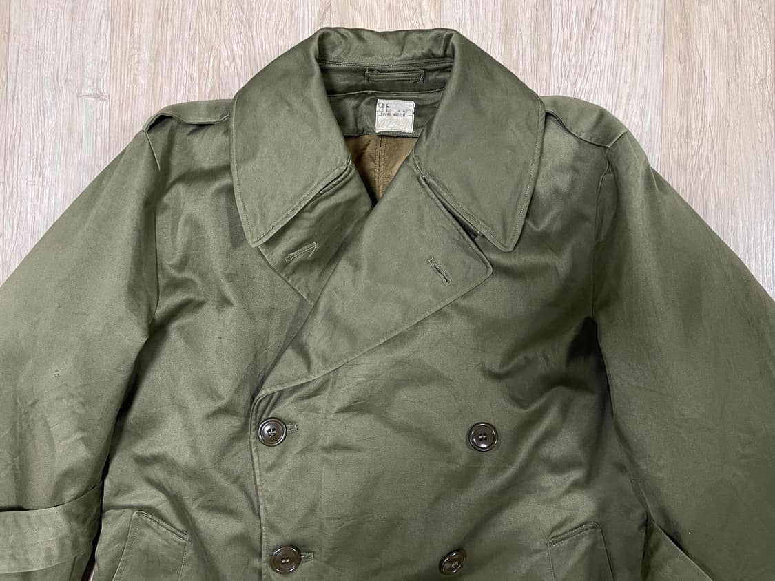 100) 40's 미군 WW2 오버코트(+내피)민트급(RRL&LVC&폴로 상품이미지5