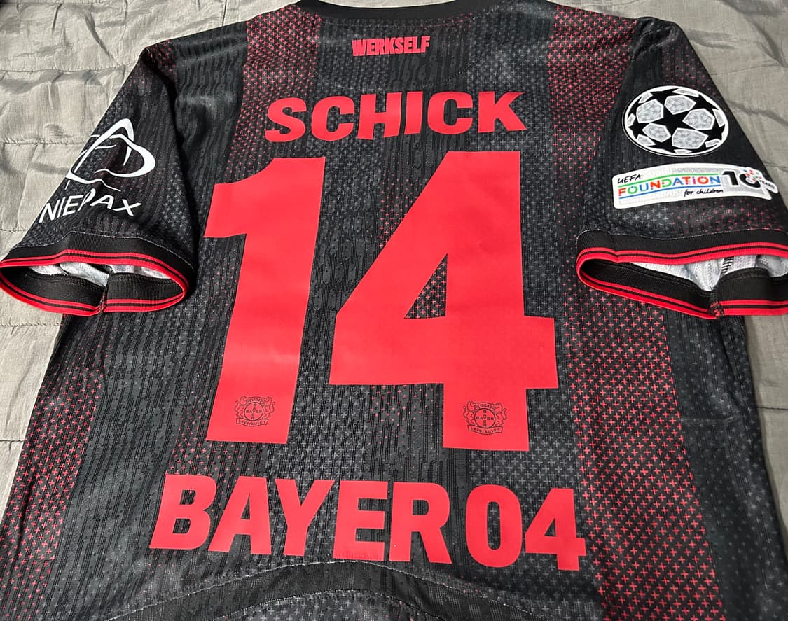 25/26 레버쿠젠 홈 어센틱 유니폼  상품이미지7