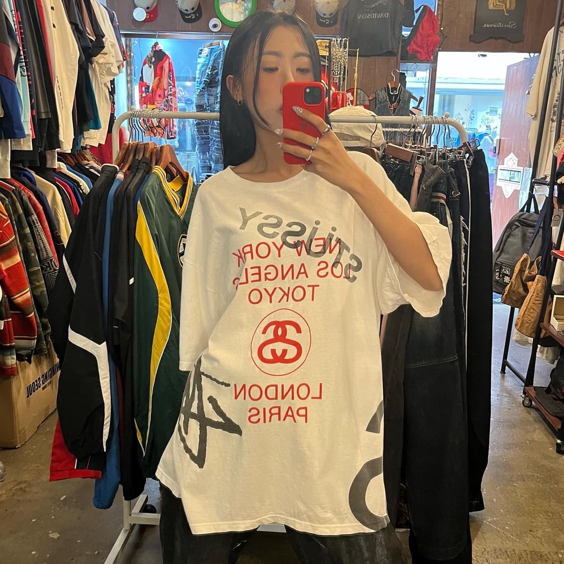 Stüssy BIG World Tour Tee 상품이미지6