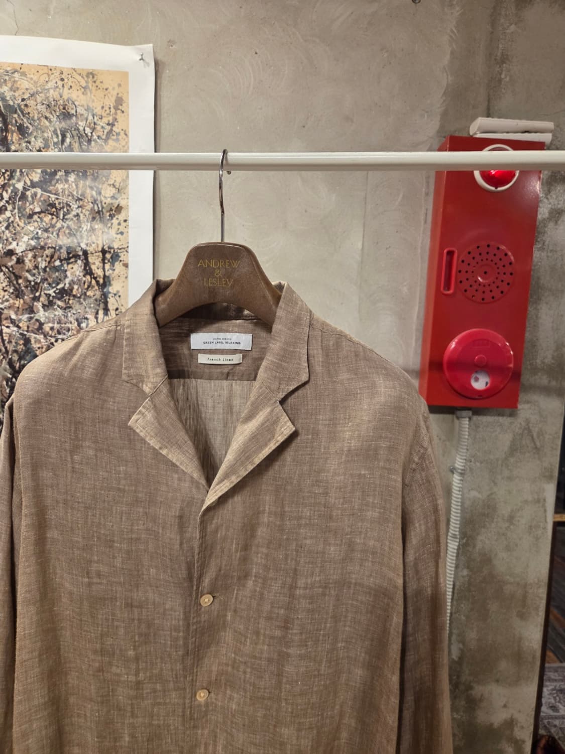 유나이티드 애로우 린넨셔츠 상품이미지8