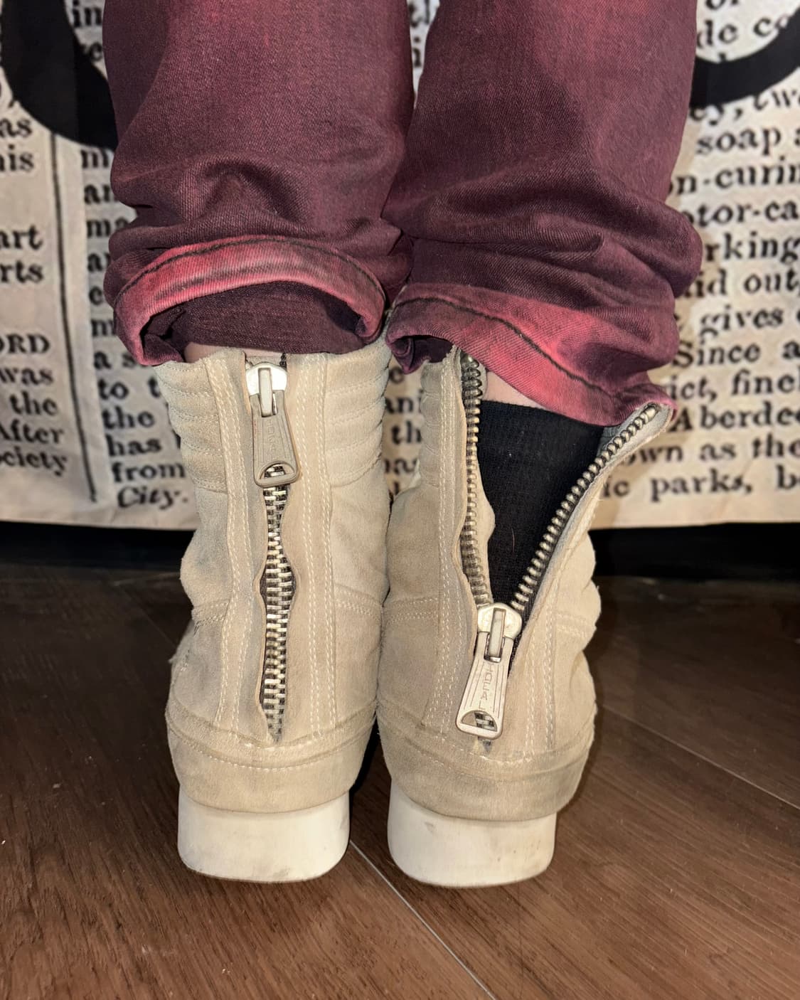 5351 pour les hommes Suede highcut boots 상품이미지7