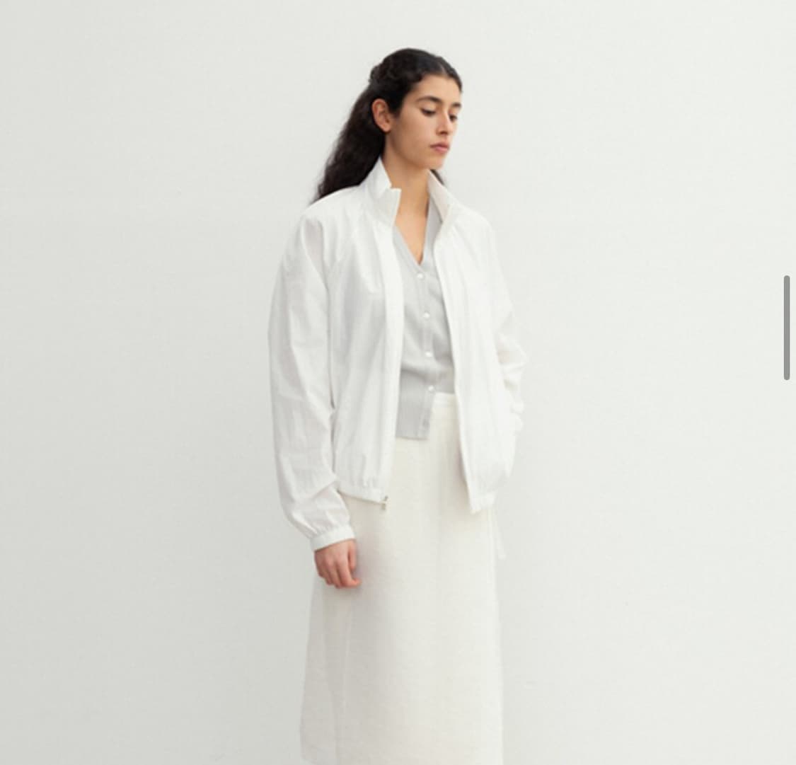 모노하 코튼 하이넥 점퍼 블루종  상품이미지2