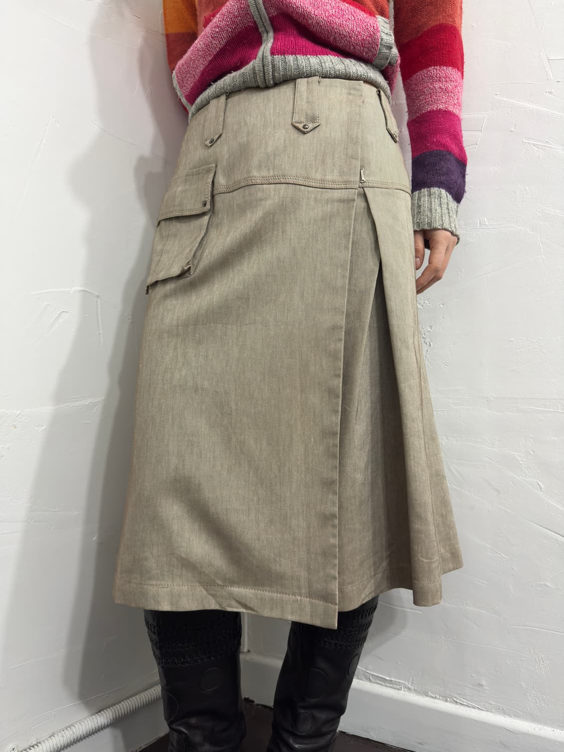 pinore design midi skirt 상품이미지1