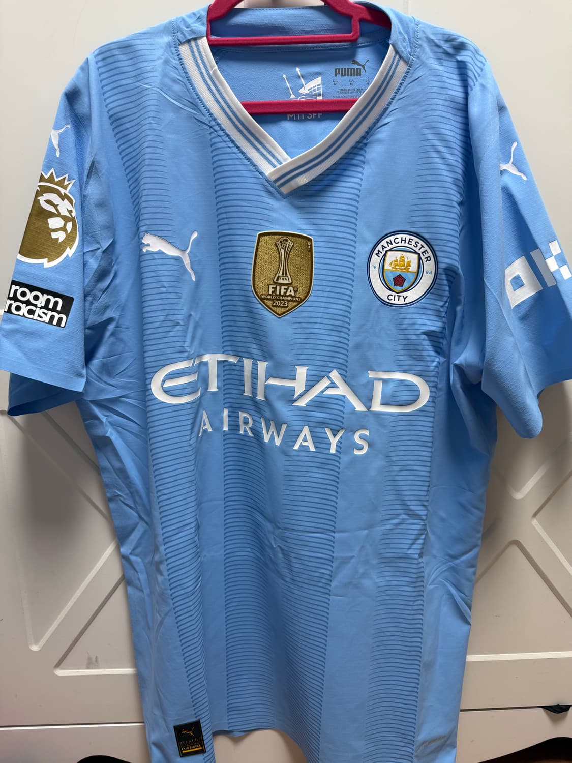 23-24 맨시티 어센틱 홀란드 유니폼 상품이미지1